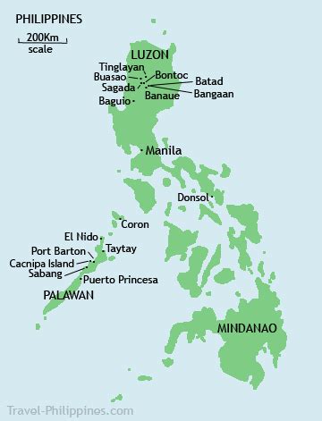 Interactive Map of Philippines .